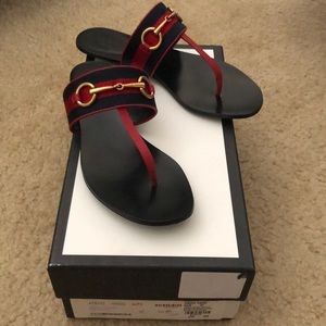 WORN ONCE GUCCI SANDALS